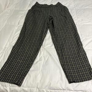 Vintage 80’s Fundamental Things Women’s Plaid Dress Pants Size 8